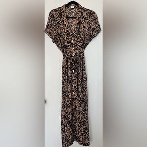 Wilfred Leopard Shirt Dress